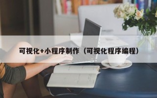 金坛可视化+小程序制作（可视化程序编程）